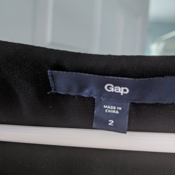 Gap Wool Plaid Gray Mini Dress - Picture 4 of 5